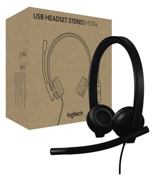 Logitech H570e - Headset - On-Ear binaural - kabelgebunden - USB-A von LumaTech