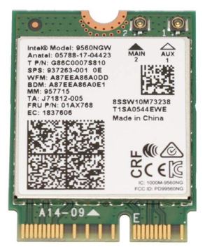 Dell M.2 WLAN and Bluetooth 5 combo card Intel Wireless AC von LumaTech