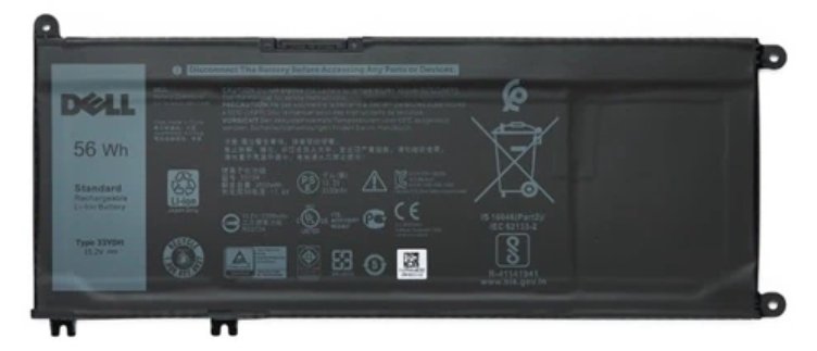 Dell Origin Storage 81PF3 - 3500 mAh - 56 Wh - Lithium-Ion (Li-Ion) - 15,2 V - Schwarz - 1 Stück(e)