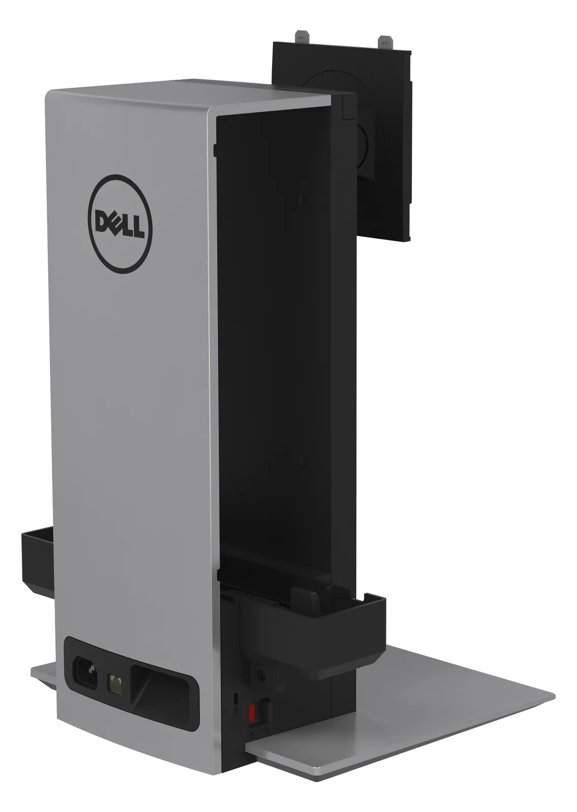 Dell OSS21 - Monitor-/Desktop-Ständer (19-27) - Platinum Silver - für OptiPlex 3080 (SFF), Ansicht 5