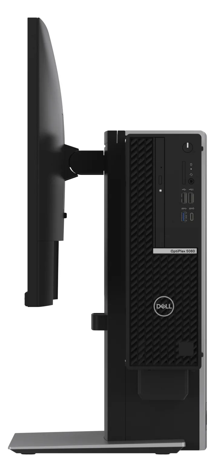 Dell OSS21 - Monitor-/Desktop-Ständer (19-27) - Platinum Silver - für OptiPlex 3080 (SFF), Ansicht 6