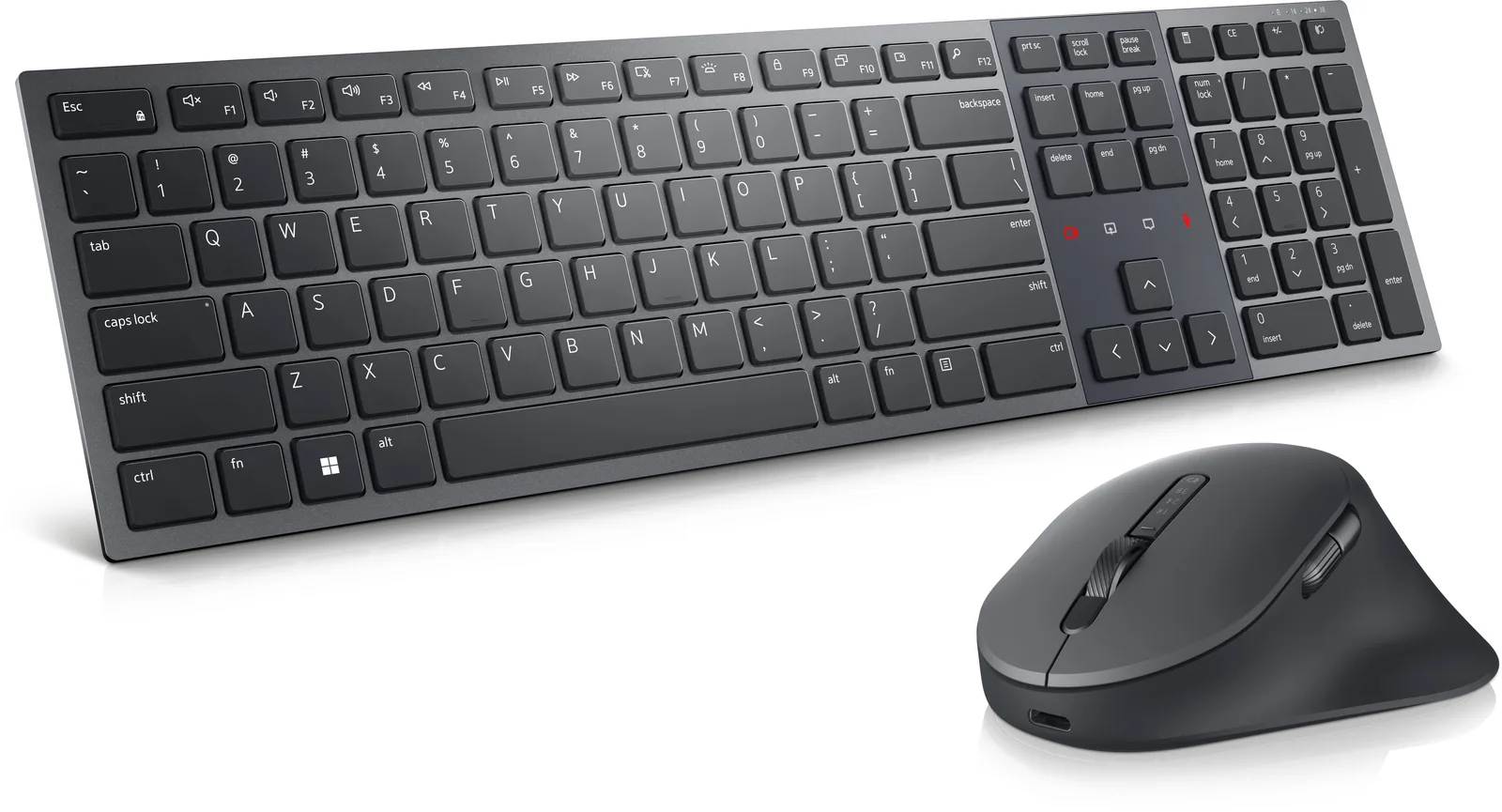 Dell Premier KM900 - Tastatur-und-Maus-Set - Zusammenarbeit - TL: Deutsch, QWERTZ, Ansicht 2