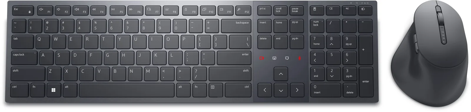 Dell Premier KM900 - Tastatur-und-Maus-Set - Zusammenarbeit - TL: Deutsch, QWERTZ, Ansicht 4