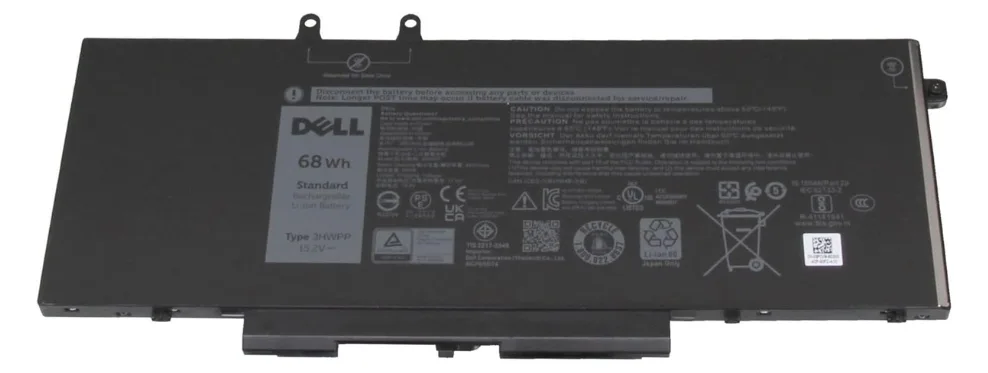 Dell Primary Battery - Laptop-Batterie - Lithium-Ionen, Ansicht 2