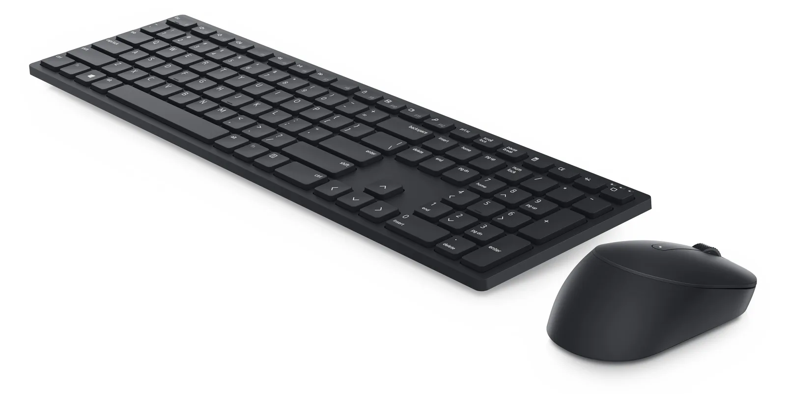 Dell Pro Keyboard and Mouse KM5221W - Tastatur-und-Maus-Set - TL: US, QWERTY, Ansicht 3