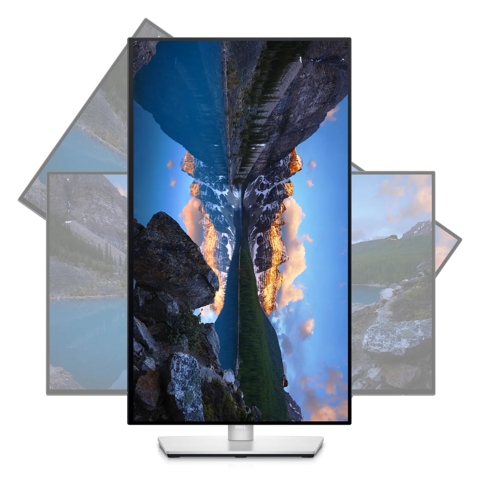 Dell UltraSharp U2422H - 60,5 cm (23.8) - 1920 x 1080 Pixel - Full HD - LCD - 8 ms - Schwarz - Silber, Ansicht 6