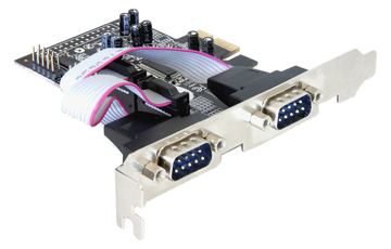 Delock 4 x serial PCI Express Card - Serieller Adapter von LumaTech