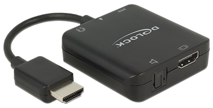 Delock 4K compact - HDMI-Audiosignal-Extractor
