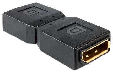 Delock Adapter Displayport female > Displayport female Gender Changer - DisplayPort-Buchse-/Steckerwandler von LumaTech