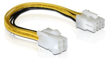 Delock Adapter für Power Connector - 4 PIN ATX12V (M) von LumaTech
