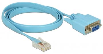 Delock Adapter RS-232 DB9 female > 1 x Serial RS-232 RJ45 male - Kabel seriell - DB-9 (W) von LumaTech