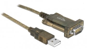 Delock Adapter USB 2.0 Type-A > 1 x Serial DB9 RS-232 von LumaTech