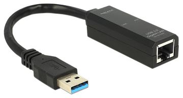 Delock Adapter USB 3.0 > Gigabit LAN 10/100/1000 Mb/s von LumaTech