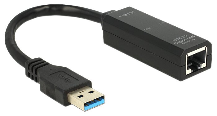 Delock Adapter USB 3.0 > Gigabit LAN 10/100/1000 Mb/s