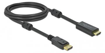Delock Adapterkabel - DisplayPort männlich Verriegelung zu HDMI männlich von LumaTech