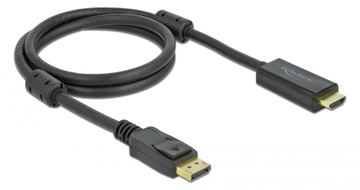 Delock Adapterkabel - DisplayPort männlich Verriegelung zu HDMI männlich - 1 m von LumaTech