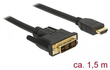 Delock Adapterkabel - DVI-D männlich bis HDMI männlich von LumaTech