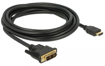 Delock Adapterkabel - Single Link - HDMI männlich zu DVI-D männlich von LumaTech
