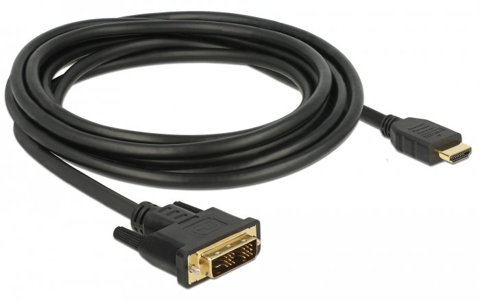 Delock Adapterkabel - Single Link - HDMI männlich zu DVI-D männlich
