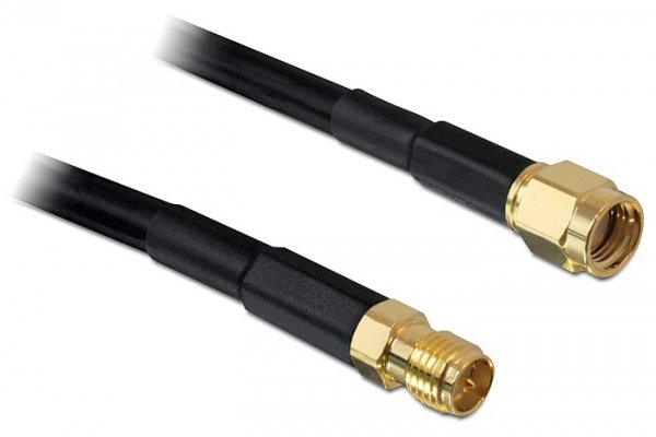 Delock Antennenverlängerungskabel - RP-SMA (M) von LumaTech