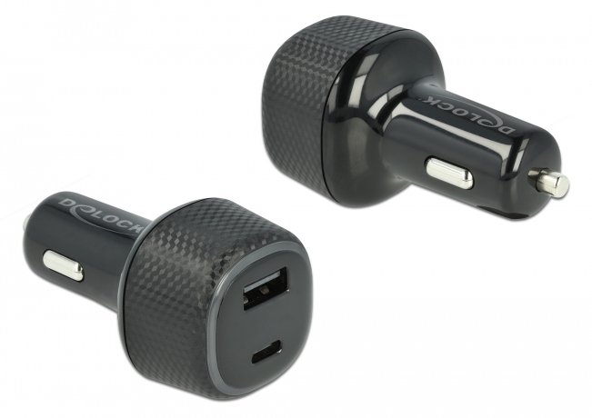 Delock Auto-Netzteil - 63 Watt - 3 A - PD (USB, 24 pin USB-C)