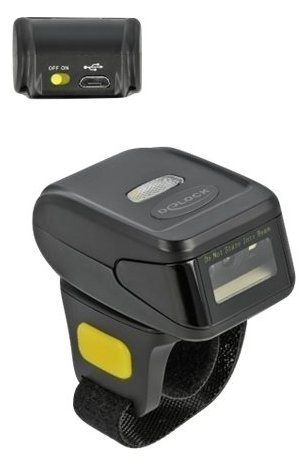Delock Barcode-Scanner - tragbar - 100 Scans/Sek.