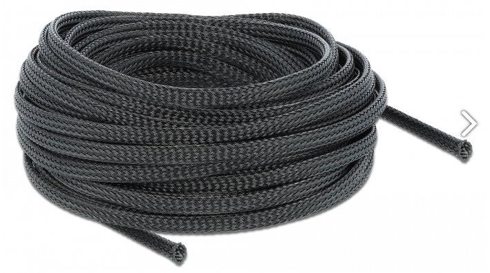 Delock Braided Sleeving - Expandierbare geflochtene Ummantelung
