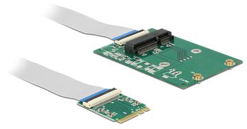 Delock Converter M.2 Key A+E male > 1 x Mini PCIe Slot von LumaTech