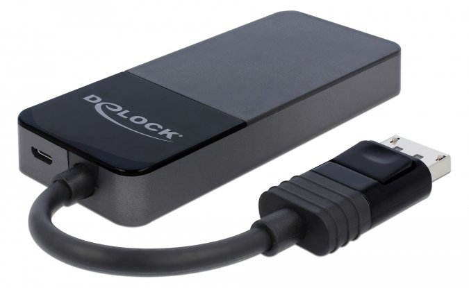 Delock DisplayPort 1.4 Splitter 1 x DisplayPort in > 3 x DisplayPort out von LumaTech