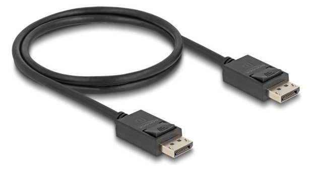 Delock DisplayPort Kabel 16K 60 Hz 80 Gbps 1 m - Kabel - Digital/Display/Video von LumaTech