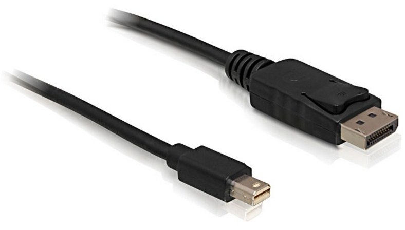 Delock DisplayPort-Kabel - Mini DisplayPort männlich zu DisplayPort männlich von LumaTech