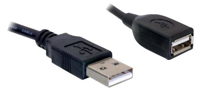 Delock Extension cable USB 2.0 - USB-Verlängerungskabel - USB (M)