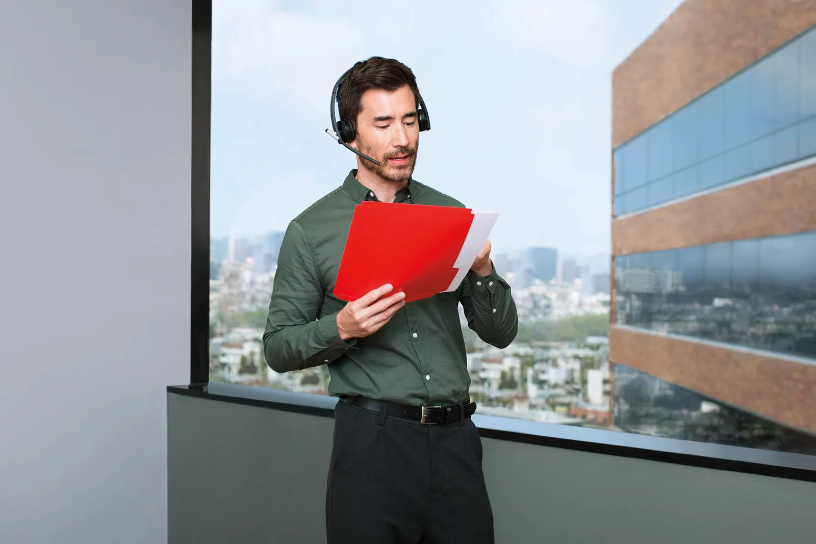 Logitech Wireless Headset Mono H820e - Headset, Ansicht 2