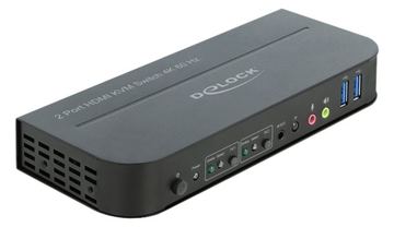 Delock HDMI KVM Switch 4K 60 Hz with USB 3.0 and Audio von LumaTech