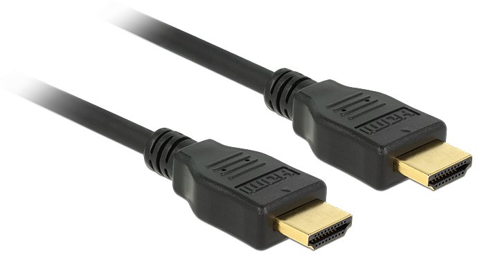 Delock HDMI mit Ethernetkabel - HDMI (M) bis HDMI (M)