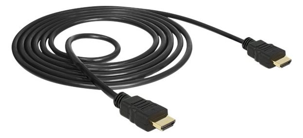 Delock HDMI mit Ethernetkabel - HDMI (M) bis HDMI (M)