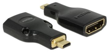 Delock HDMI-Adapter - mikro HDMI (M) bis HDMI (W) von LumaTech