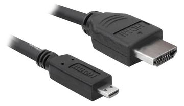 Delock HDMI-Kabel - HDMI männlich zu 19 pin micro HDMI Type D männlich von LumaTech