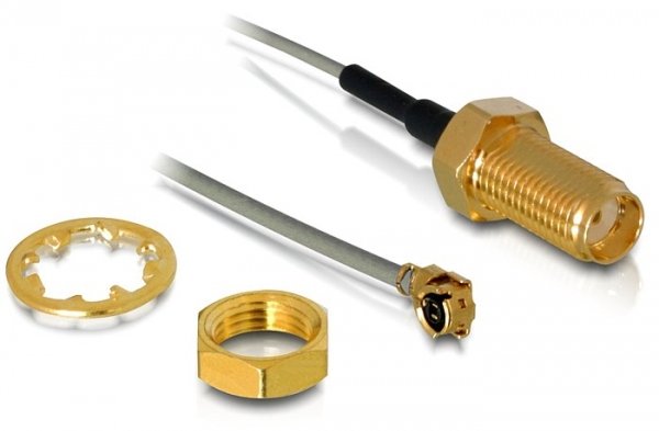 Delock HF Antenna Connection for Installation - Antennenkabel - I-PEX (M) von LumaTech