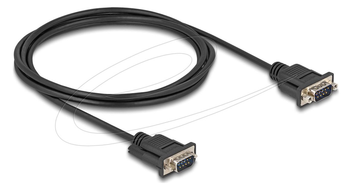 Delock Kabel seriell - DB-9 (M) zu DB-9 (M) von LumaTech