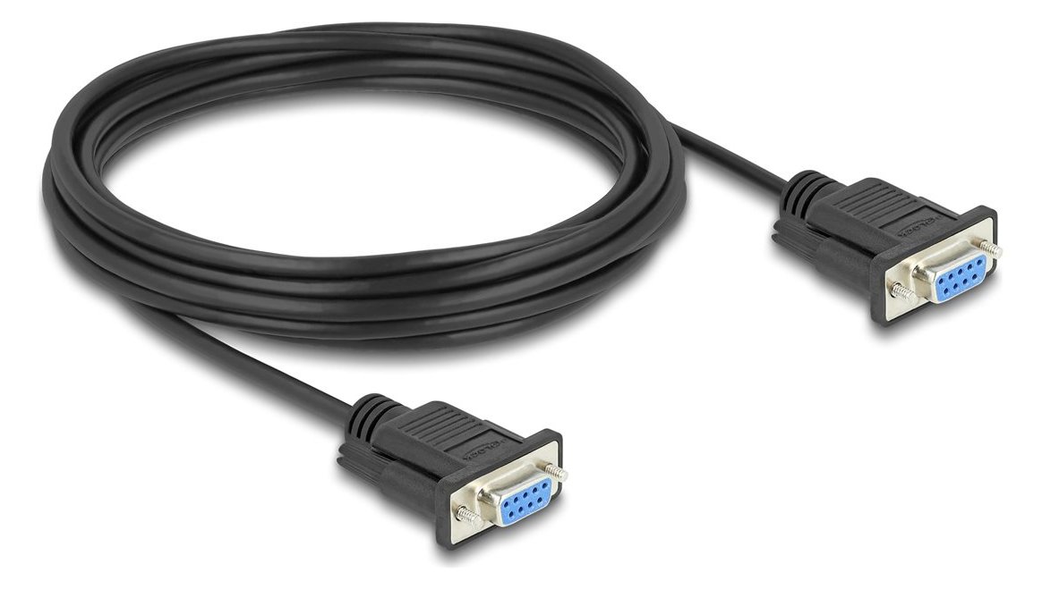 Delock Kabel seriell - DB-9 (W) zu DB-9 (W) von LumaTech