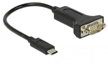 Delock Kabel USB / seriell - USB-C (M) zu DB-9 (M) von LumaTech