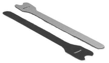 Delock Kabelbinder - 24 cm - Schwarz (Packung von LumaTech