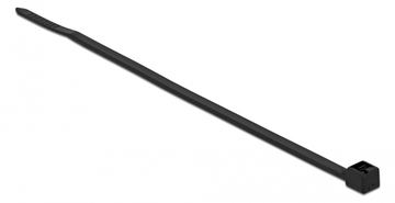 Delock Kabelbinder - wärmebeständig - 10 cm - Schwarz (Packung mit 100) von LumaTech