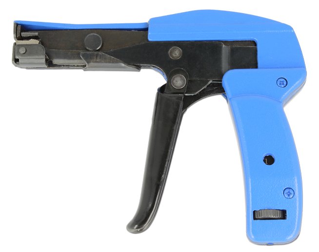 Delock Kabelbinderpistole - Blau/Schwarz