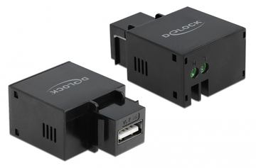 Delock Keystone module - Modulare Eingabe - USB-Ladefunktion von LumaTech
