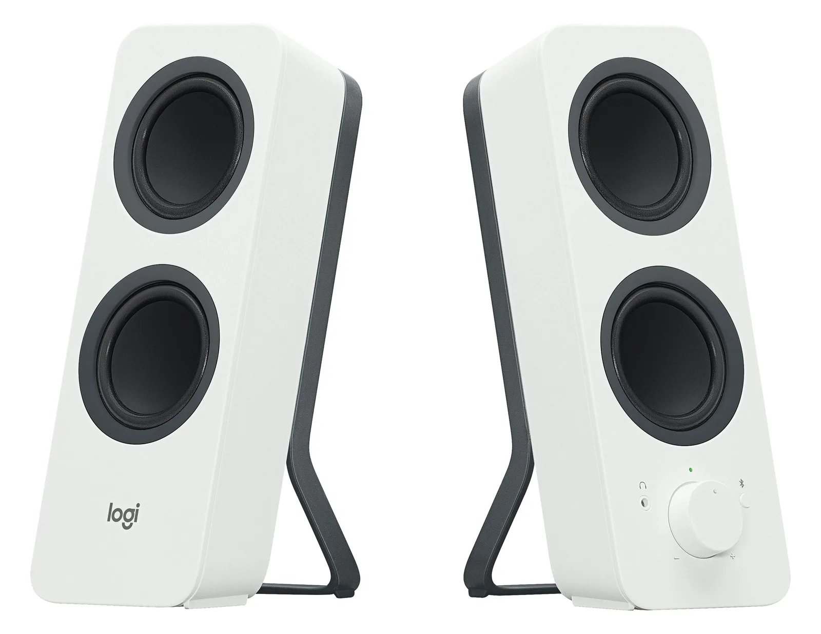 Logitech Z207 - Lautsprecher - für PC - 2.0-Kanal - kabellos - Bluetooth - 5 Watt (Gesamt) - Weiß, Ansicht 3
