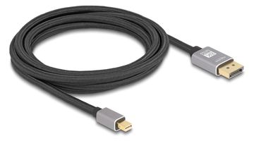 Delock Mini DisplayPort zu 8K 60 Hz 3 m grau - Kabel - Digital/Display/Video von LumaTech