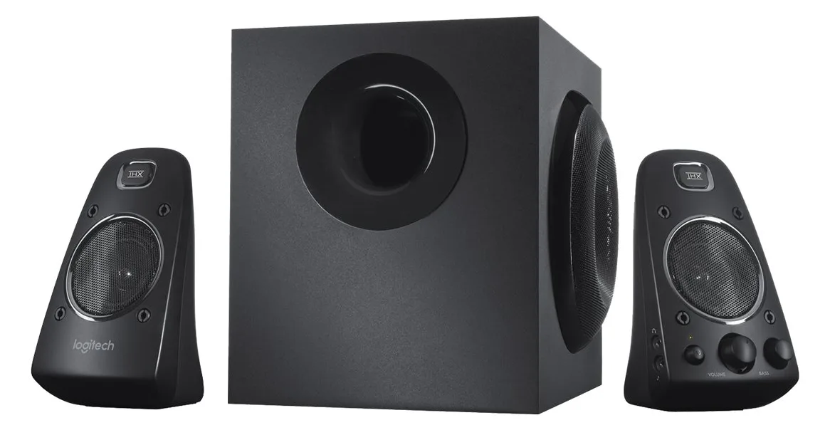 Logitech Z-623 - Lautsprechersystem - für PC - 2.1-Kanal - 200 Watt (Gesamt), Ansicht 3