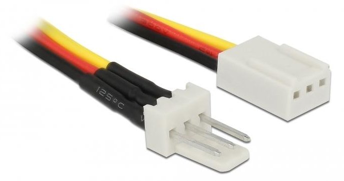 Delock Netzkabel für Lüfter - 3 PIN Internal Power (M)